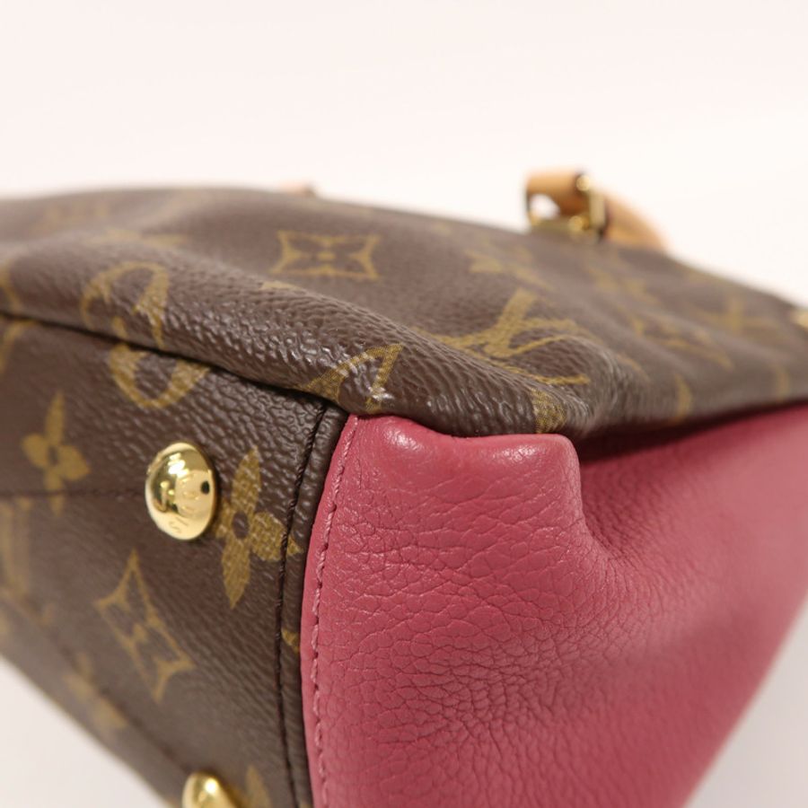 LOUIS VUITTON 【激減優惠】Monogram Pallas BB金扣手挽肩背兩用袋-9