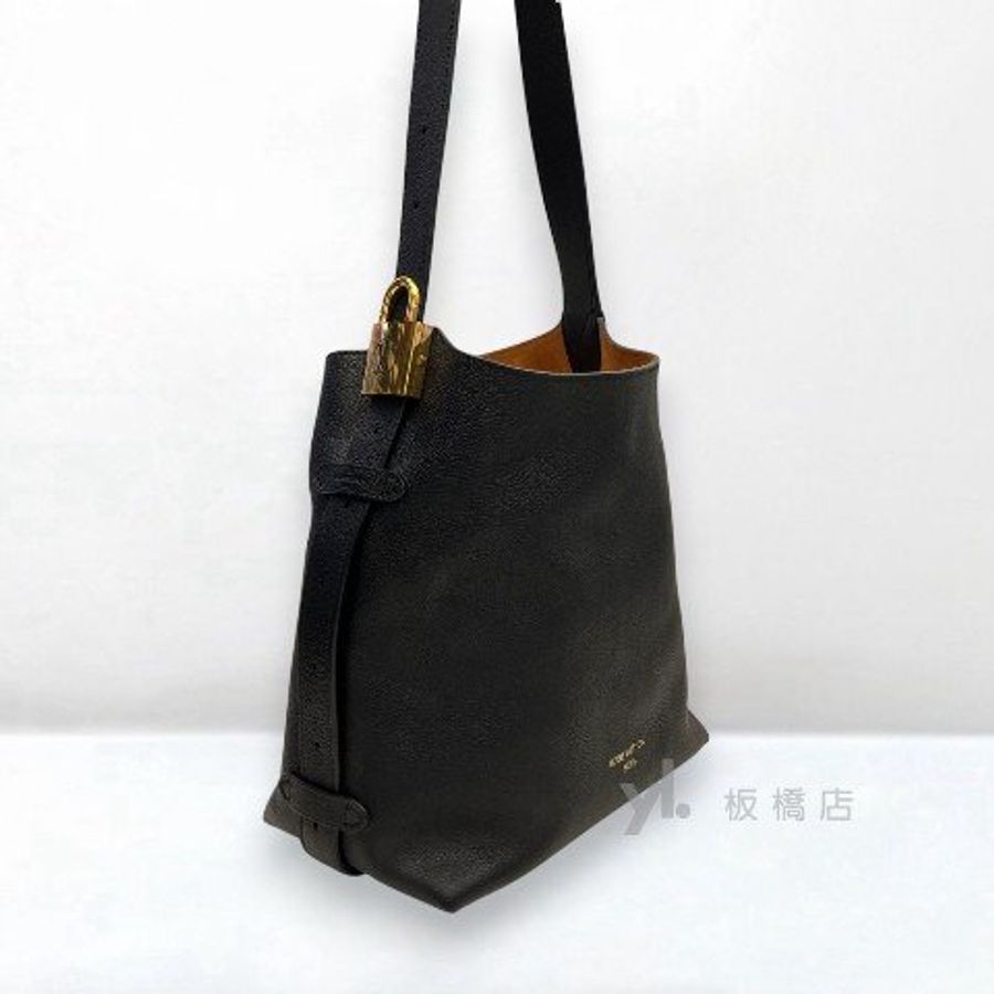 LV 黑色小牛皮Low Key Hobo PM水桶包 M25352-2