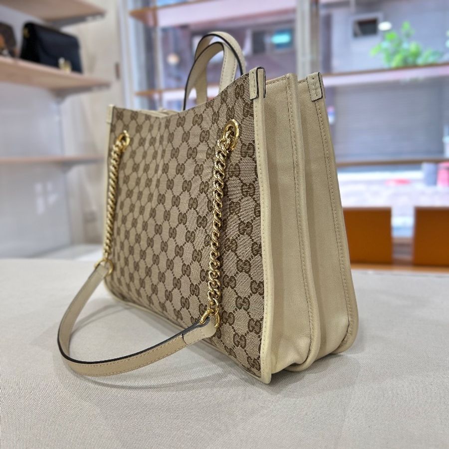 Gucci 馬銜 1955手提肩背托特包-10