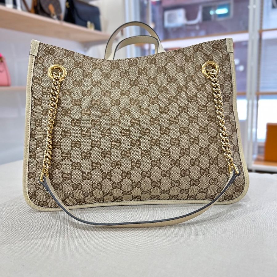 Gucci 馬銜 1955手提肩背托特包-11