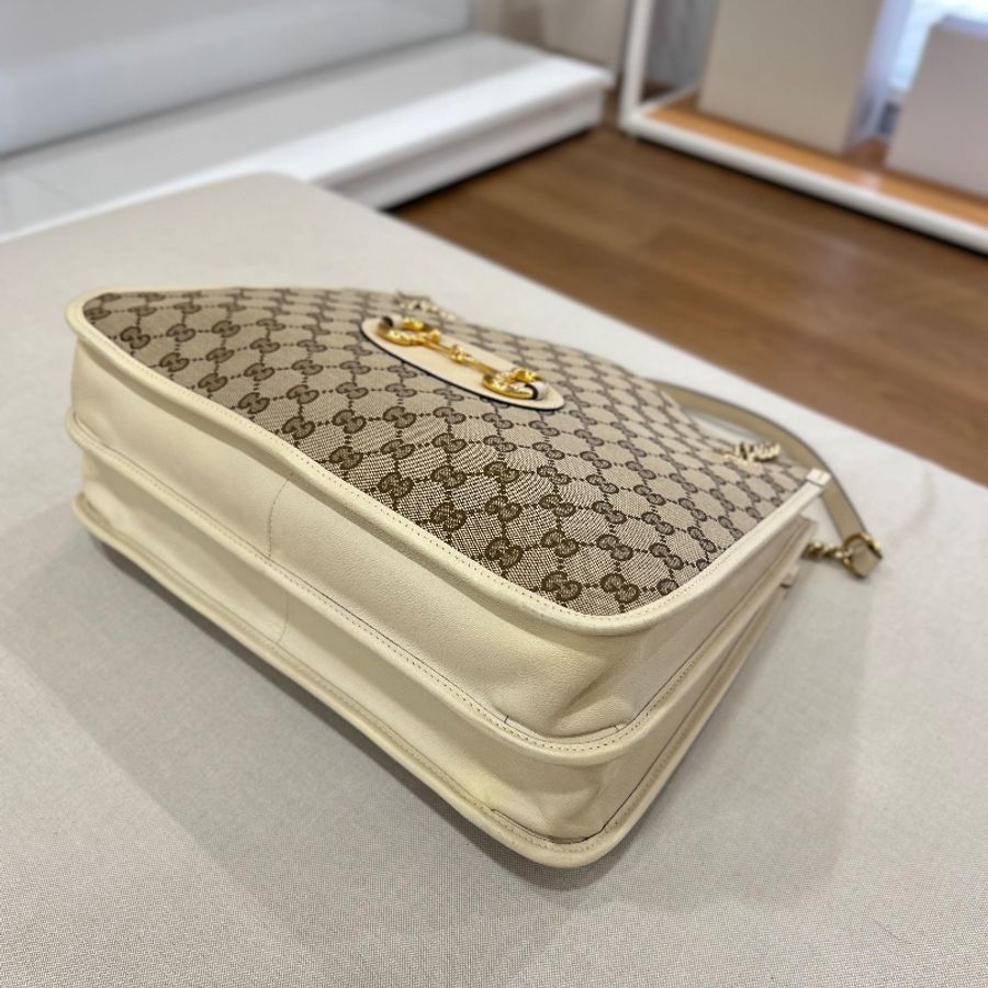 Gucci 馬銜 1955手提肩背托特包-14