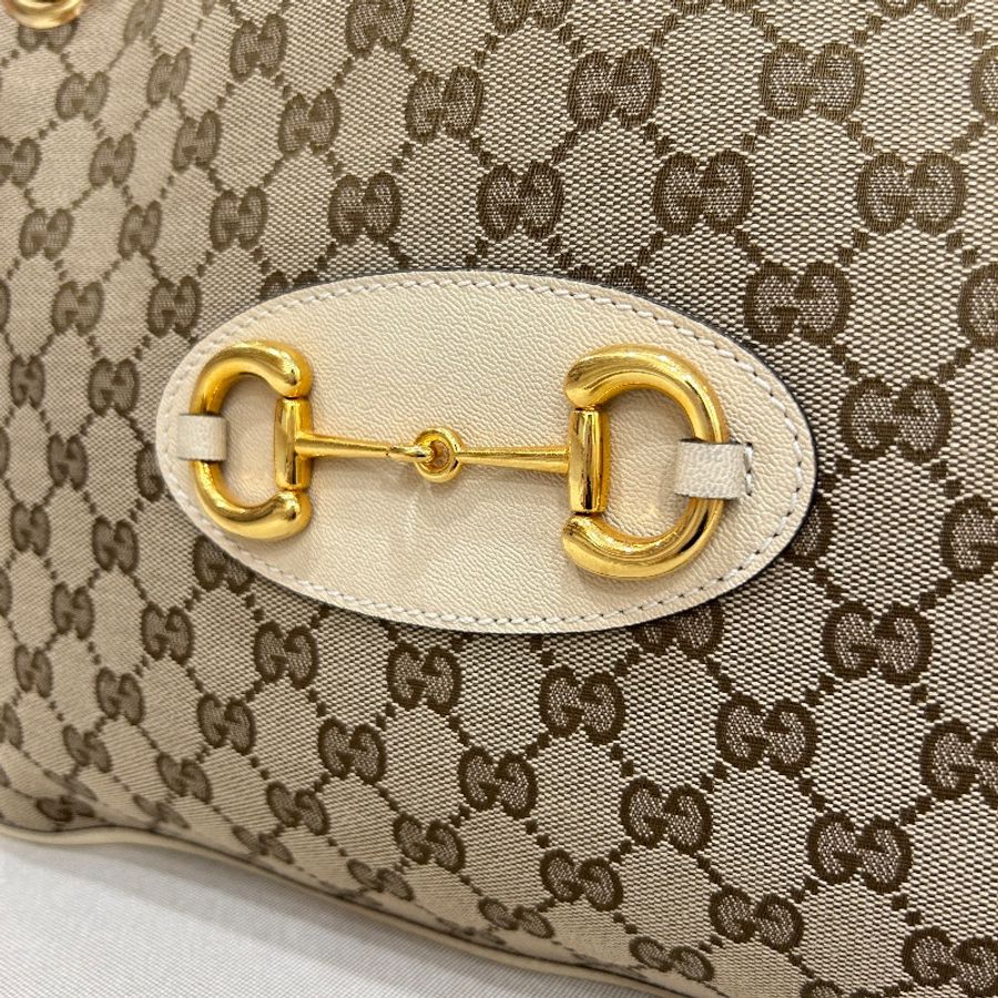 Gucci 馬銜 1955手提肩背托特包-26
