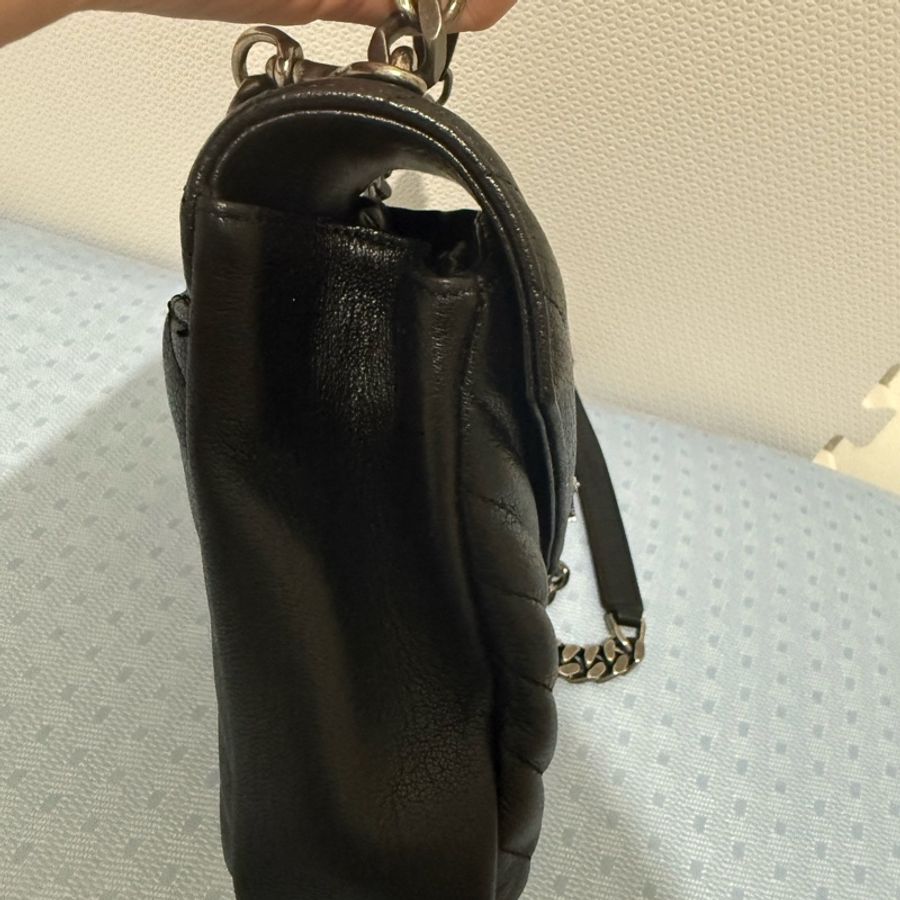 YSL 牛皮學院包-6