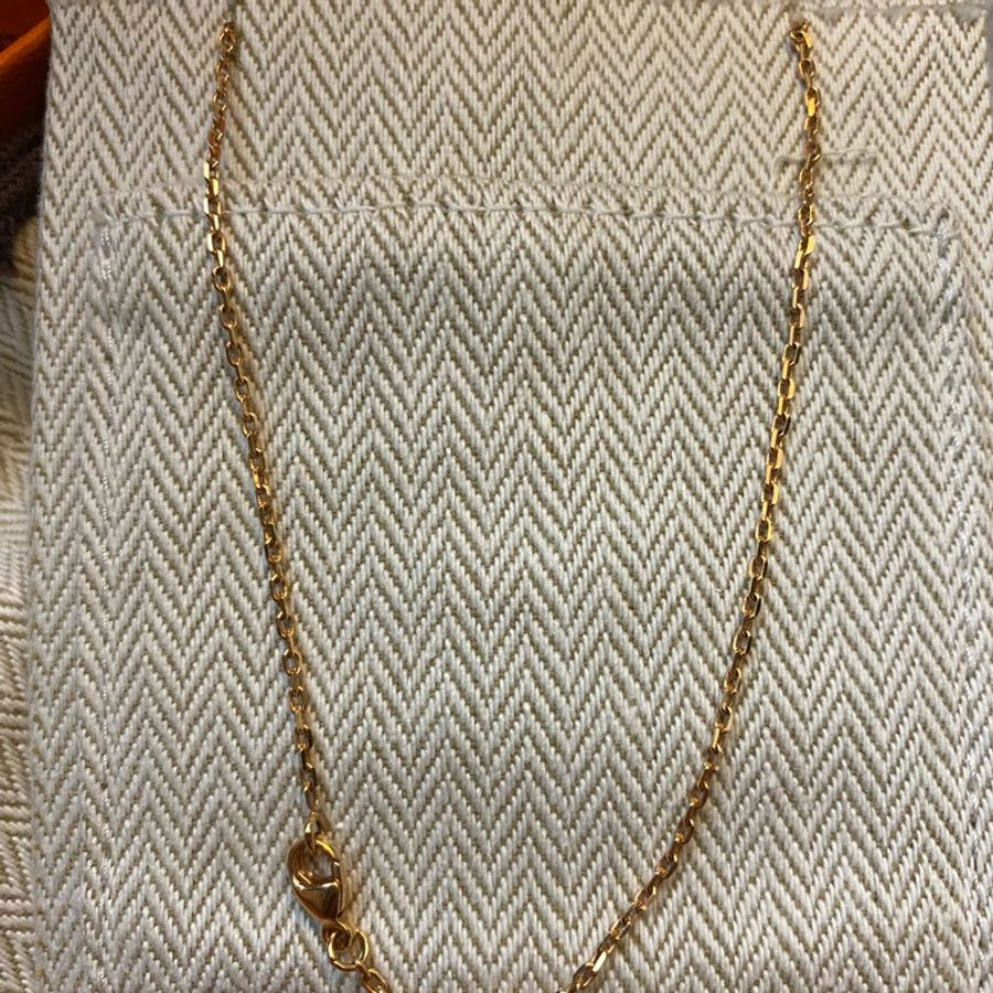 ✨Hermès Pop H mini 項鍊(藍金)✨-4