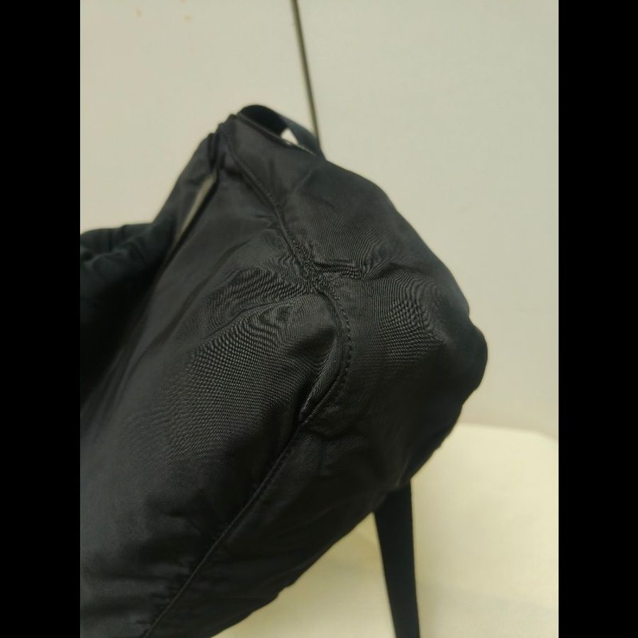 ‼️年中慶降價‼️創新低價只到6/21🎁(原16800)㊣✨PRADA✨普拉達 黑色 輕量 帆布 皮革 單釦 掀蓋式 郵差包 肩背包 斜背包 /二手包/二手精品/保證正品🌳二手樹屋🌳-10