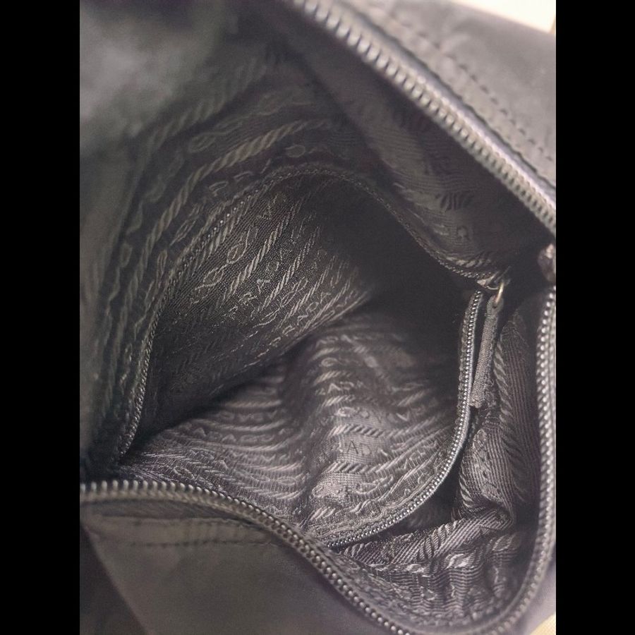 ‼️年中慶降價‼️創新低價只到6/21🎁(原16800)㊣✨PRADA✨普拉達 黑色 輕量 帆布 皮革 單釦 掀蓋式 郵差包 肩背包 斜背包 /二手包/二手精品/保證正品🌳二手樹屋🌳-46