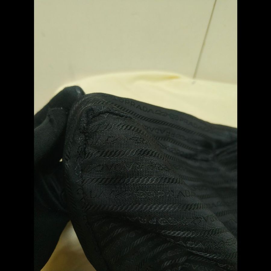‼️年中慶降價‼️創新低價只到6/21🎁(原16800)㊣✨PRADA✨普拉達 黑色 輕量 帆布 皮革 單釦 掀蓋式 郵差包 肩背包 斜背包 /二手包/二手精品/保證正品🌳二手樹屋🌳-47
