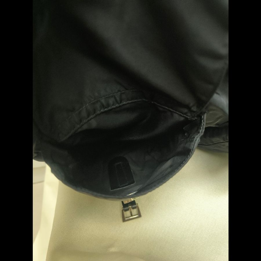 ㊣✨PRADA✨(附保卡)普拉達 黑色 輕量 帆布 皮革 雙口袋 托特包 文件包 通勤包/二手包/二手精品/保證正品🌳二手樹屋🌳-35