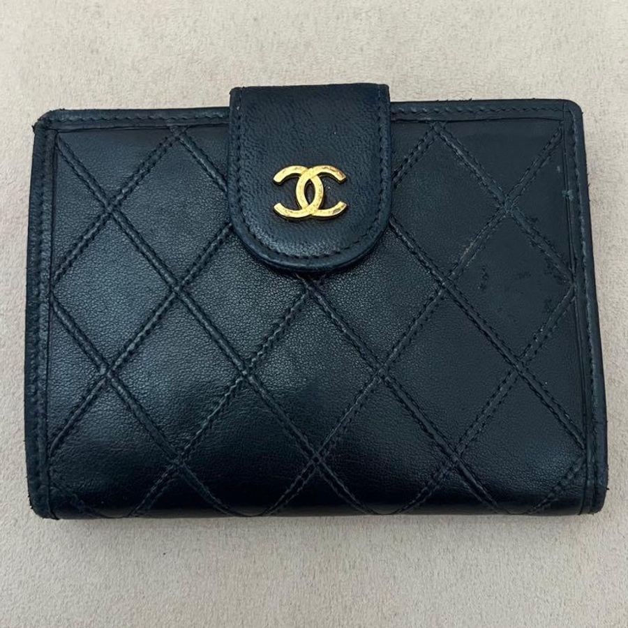 🌷Chanel 短夾.皮夾.錢包｜經典花紋✦fufu style 精品✦ 氣質款｜-5
