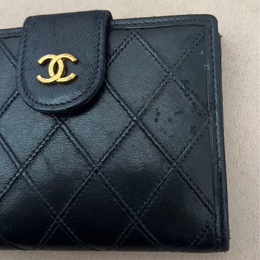 🌷Chanel 短夾.皮夾.錢包｜經典花紋✦fufu style 精品✦ 氣質款｜-7