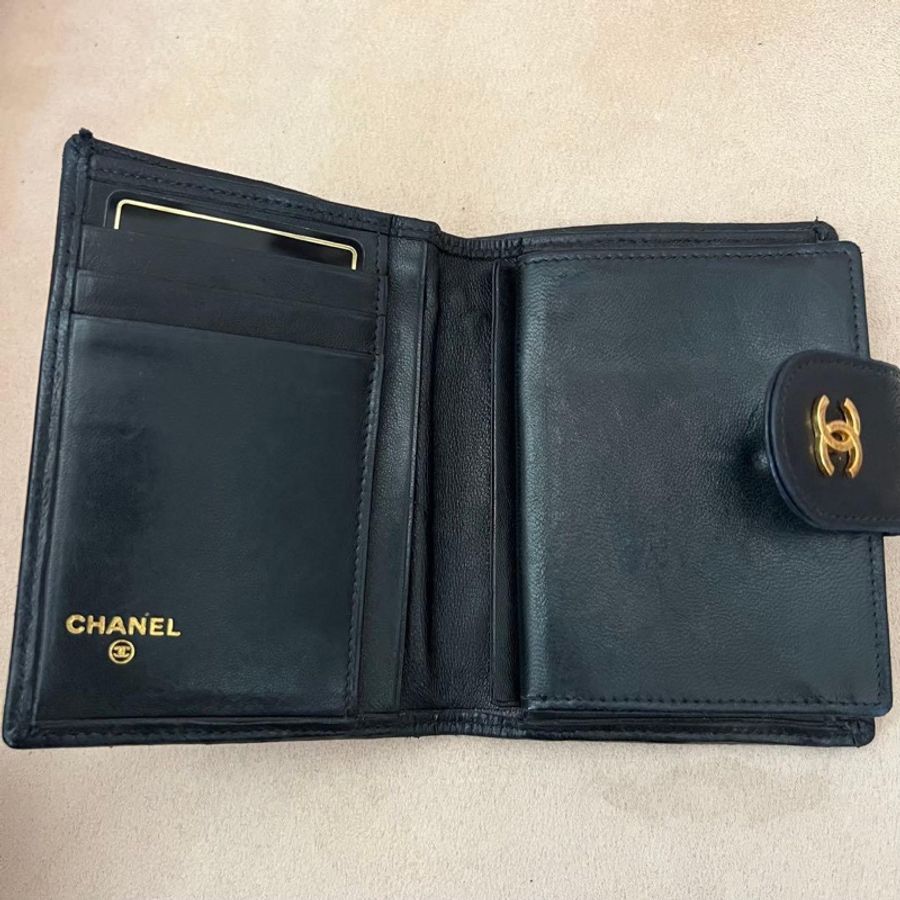 🌷Chanel 短夾.皮夾.錢包｜經典花紋✦fufu style 精品✦ 氣質款｜-21