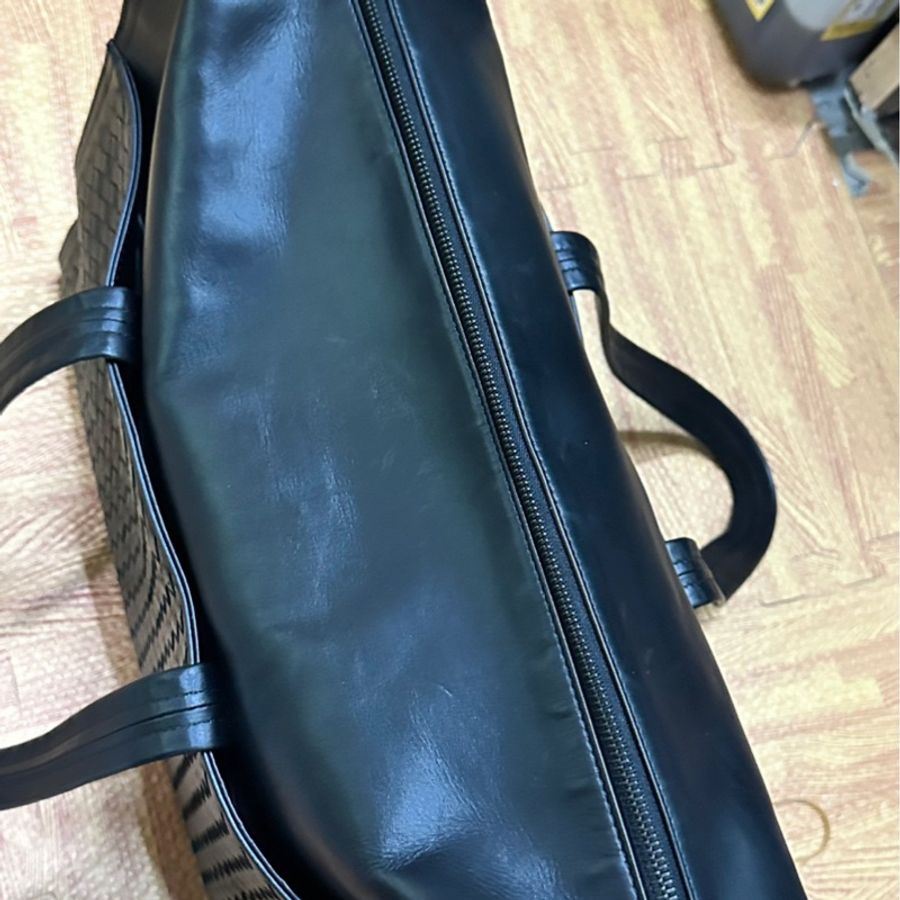 Bottega Veneta BV黑色旅行袋-2