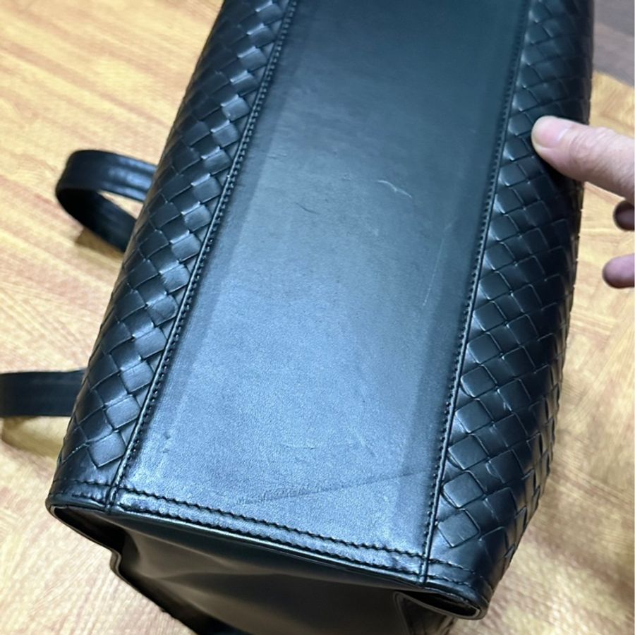 Bottega Veneta BV黑色旅行袋-3