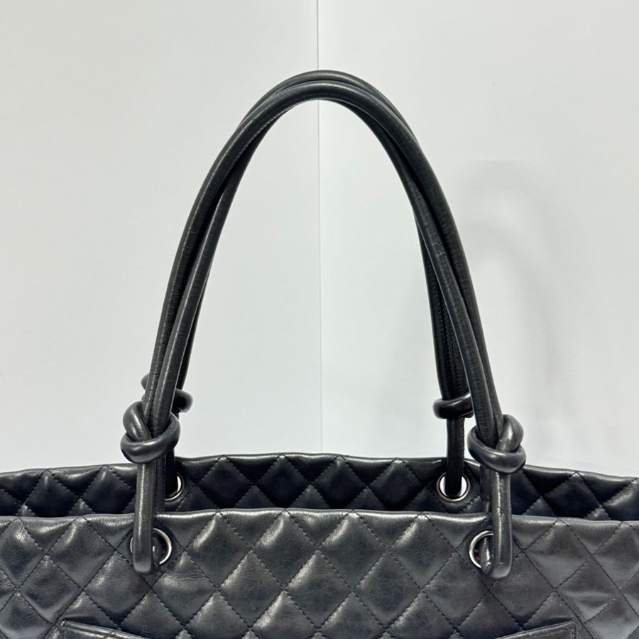 （軟糯糯🤤） Chanel “so black” 康朋 托特包 專櫃23萬！-16