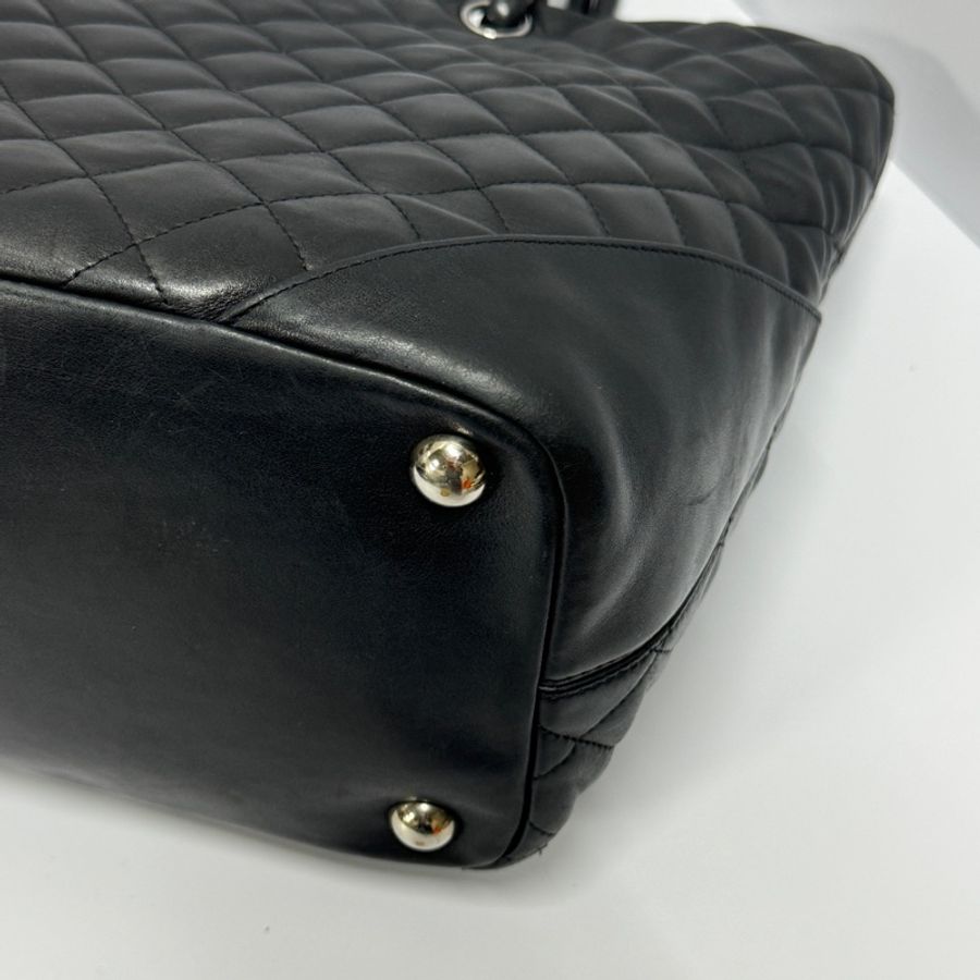 (軟糯糯🤤) Chanel “so black” 康朋 托特包 專櫃23萬!-12
