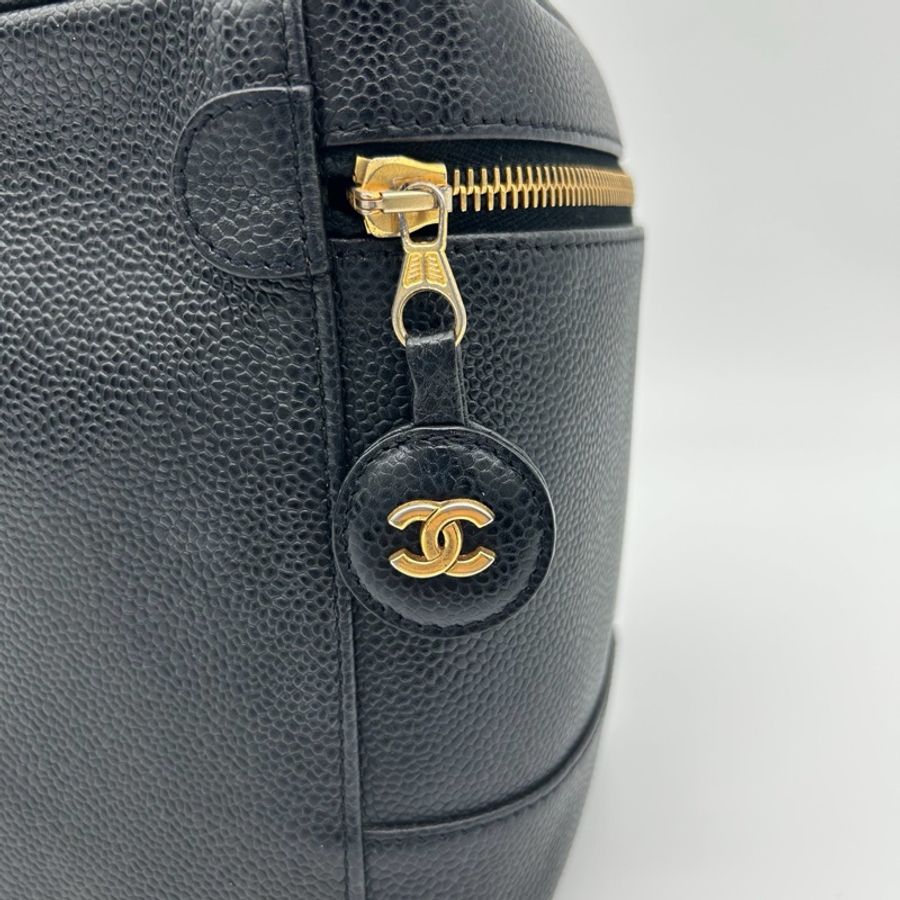 「JL精品代購」 9新 Chanel化妝盒 手提包-7