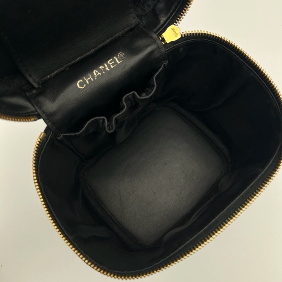 「JL精品代購」 9新 Chanel化妝盒 手提包-9