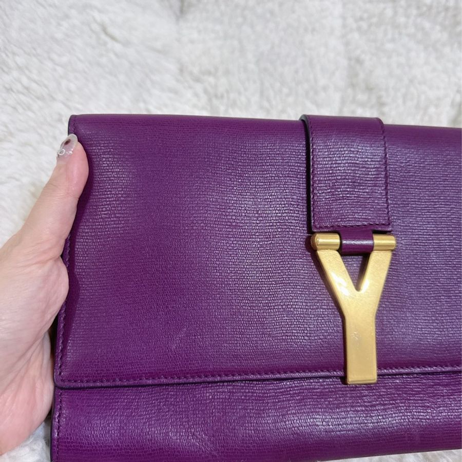 二手聖羅蘭YSL CHYC系列大手拿包-3