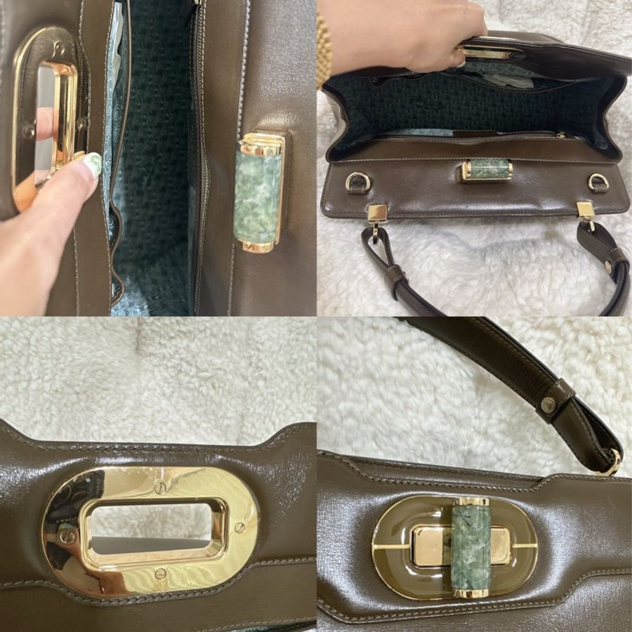 未使用Bulgari 寶格麗 手提肩背包(附購證)-14
