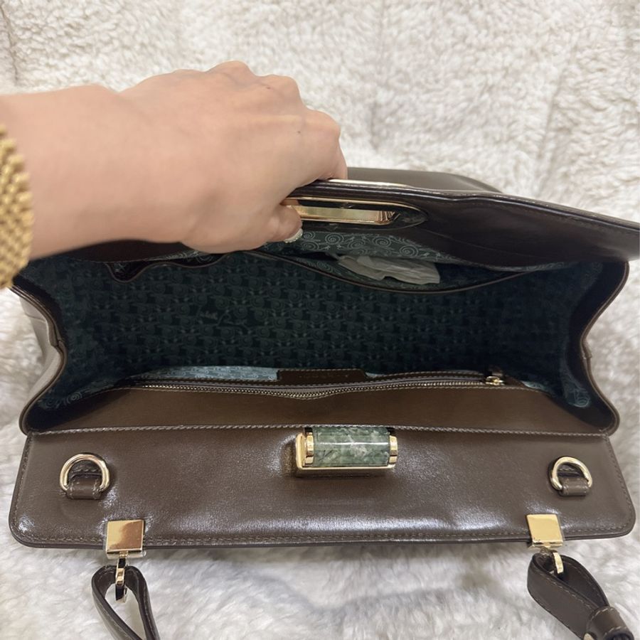 未使用Bulgari 寶格麗 手提肩背包(附購證)-32