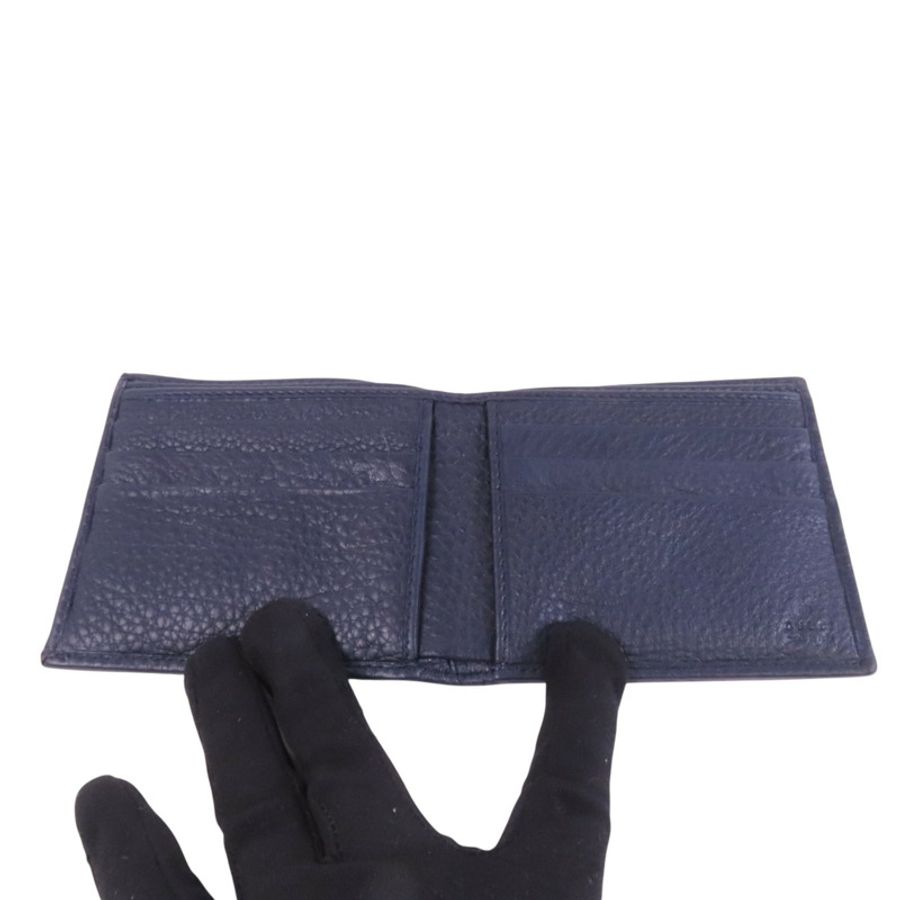GUCCI 牛皮皮革Short Wallet短錢包-4