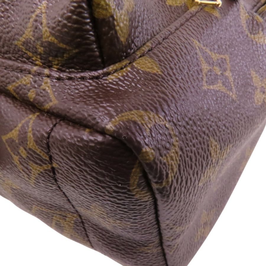 LOUIS VUITTON Monogram Palm Springs Mini金扣背包肩背兩用袋-11