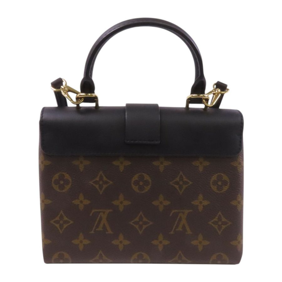 LOUIS VUITTON Monogram Locky BB金扣手挽肩背兩用袋-1
