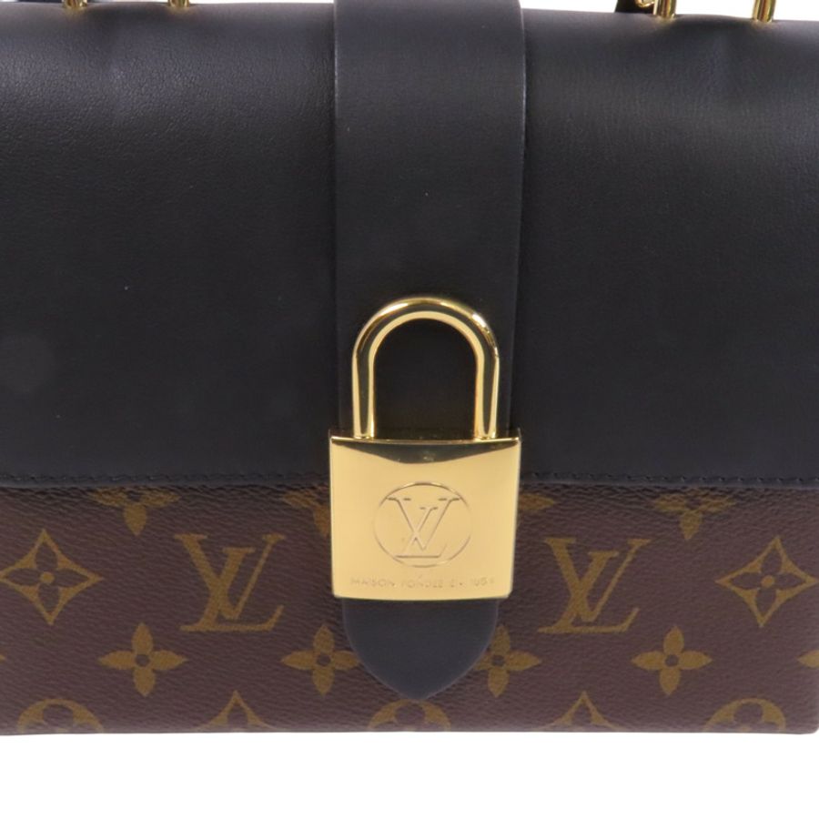 LOUIS VUITTON Monogram Locky BB金扣手挽肩背兩用袋-7