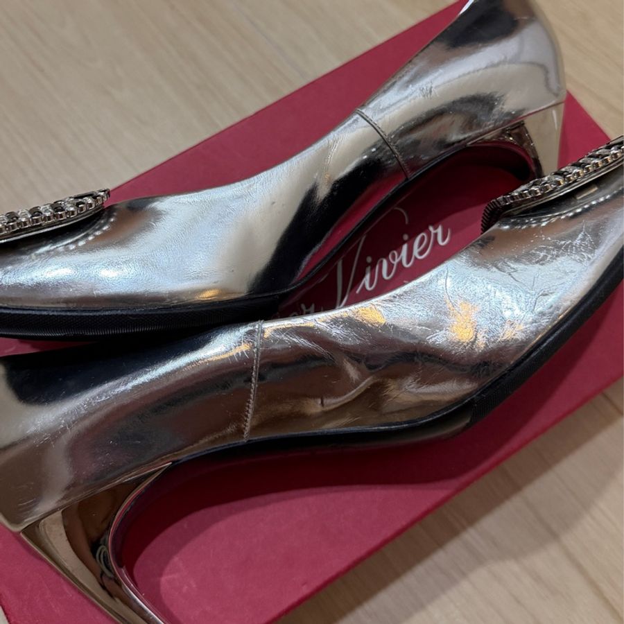 Roger Vivier Belle De Nuit Strass stripe EU39-13