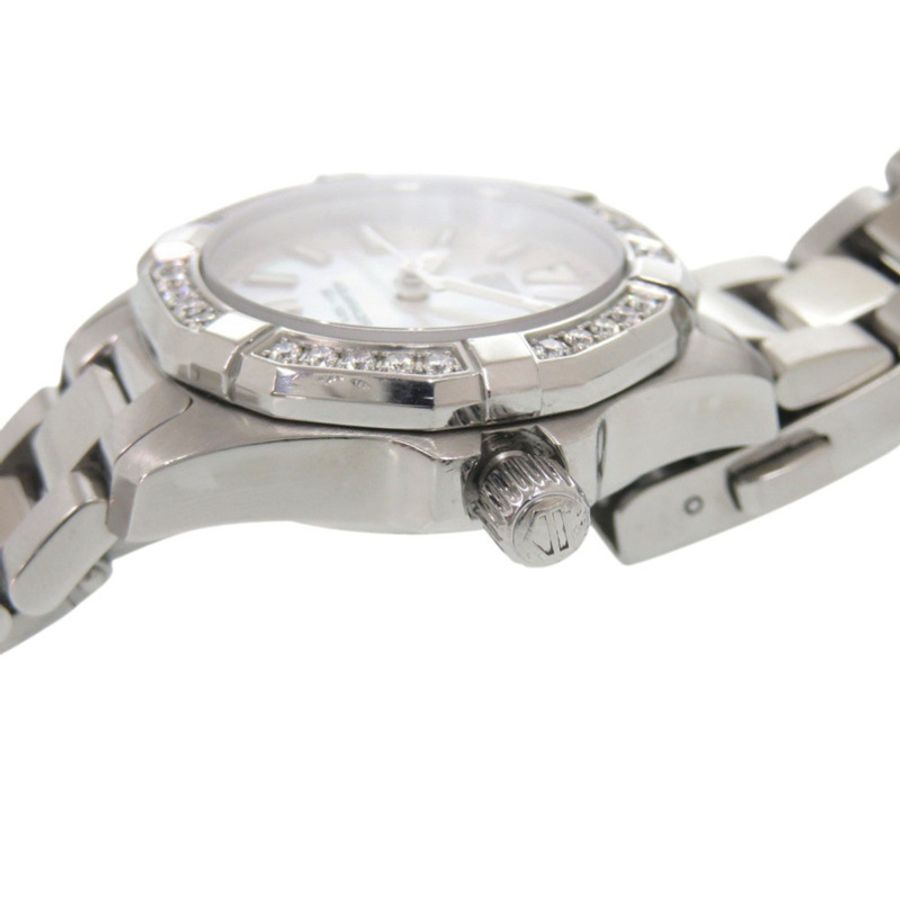 TAG Heuer Aquaracer 鑽石錶圈 WBD1413.BA0741 不銹鋼白色錶殼石英錶 0235 HEUER-5