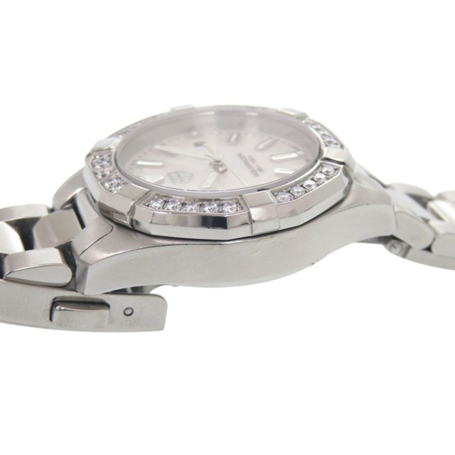 TAG Heuer Aquaracer 鑽石錶圈 WBD1413.BA0741 不銹鋼白色錶殼石英錶 0235 HEUER-6