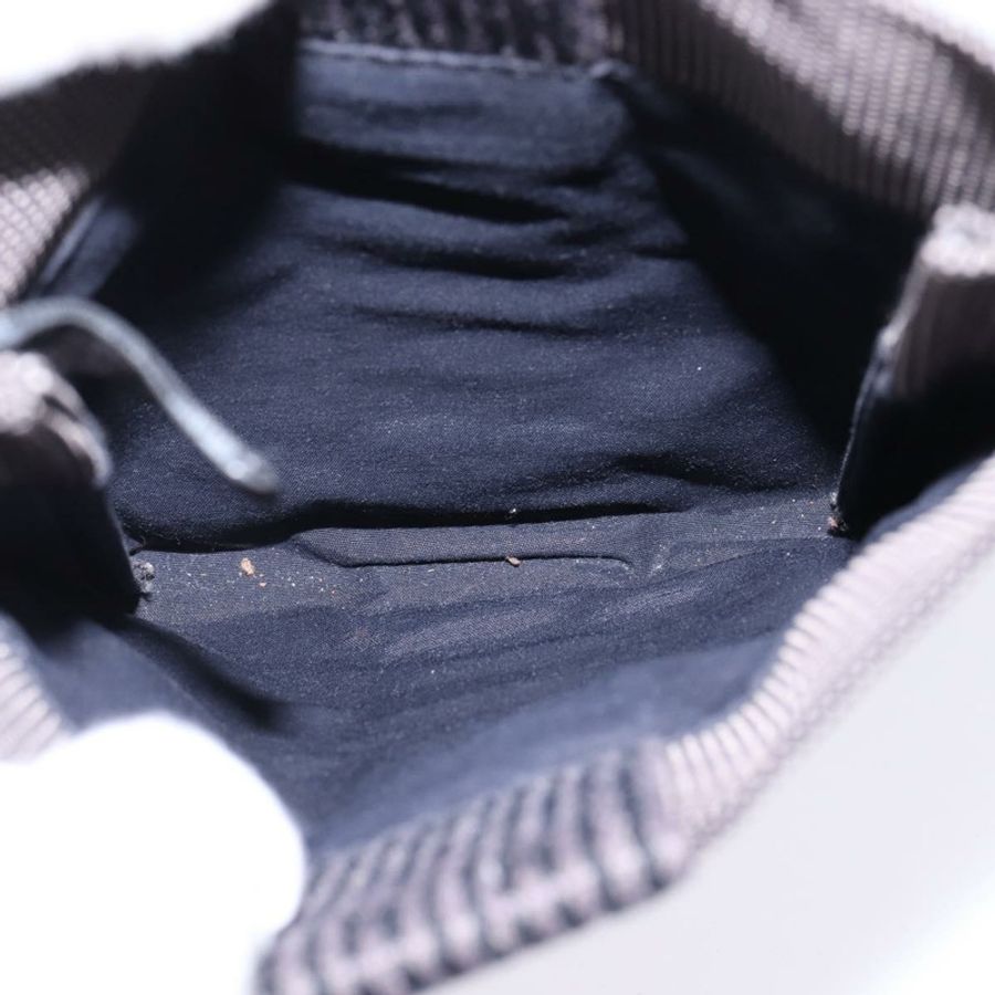 【日本直送】愛馬仕 Pochette Her Line MM 肩背包 帆布 灰色 正品 148006-11