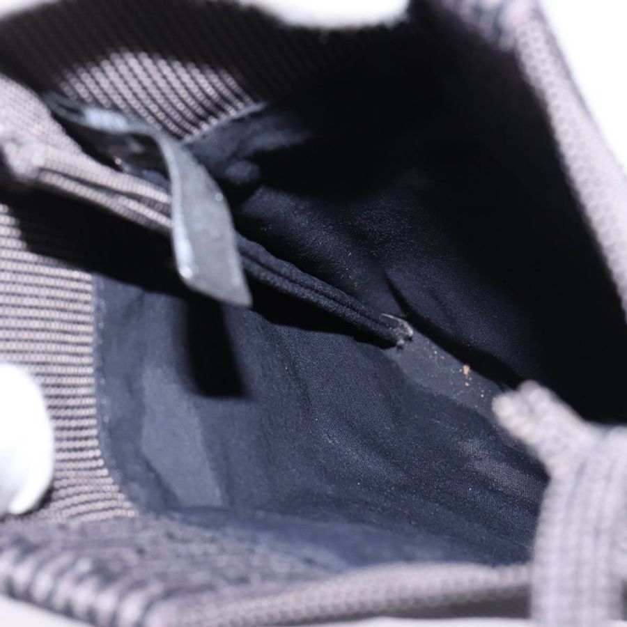 【日本直送】愛馬仕 Pochette Her Line MM 肩背包 帆布 灰色 正品 148006-17