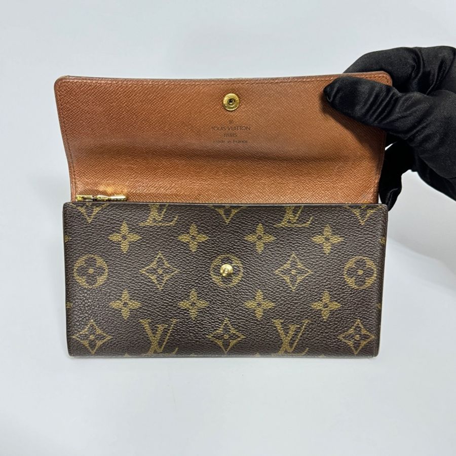 (9成新🧺) LV 經典老花 長夾 專櫃21900!-6