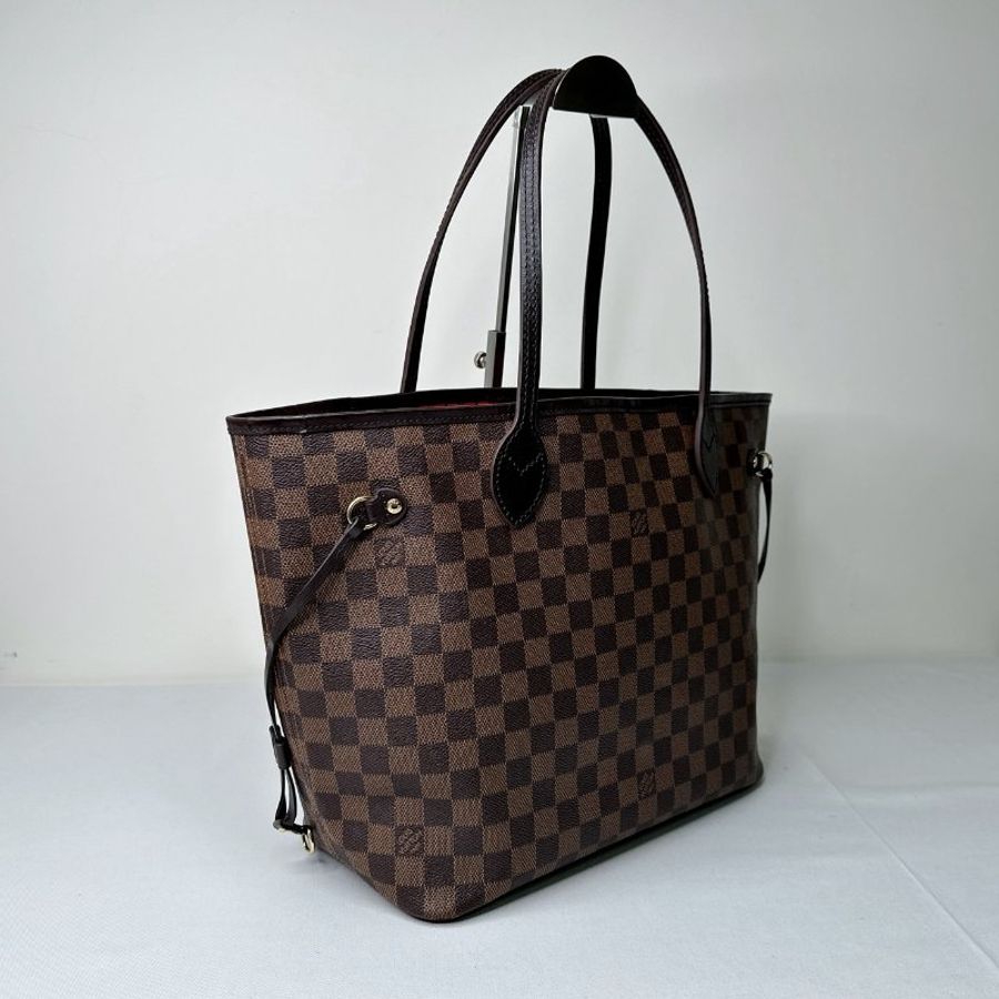 LV Neverfull MM棋盤格中款托特包-3