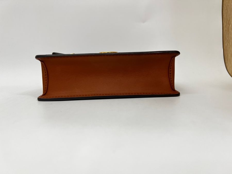 LV 雙色原花Dauphine金釦WOC斜背鏈包M68746-2