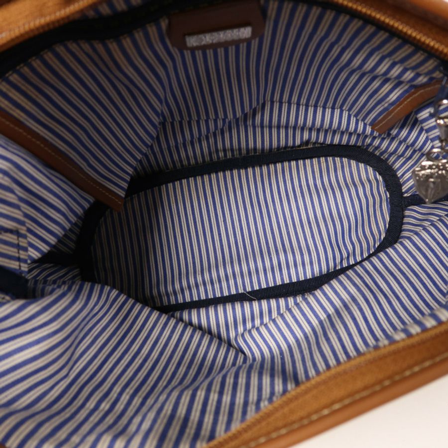 GUCCI 【激減優惠】帆布Vintage Shoulder Bag銀扣肩背袋-4