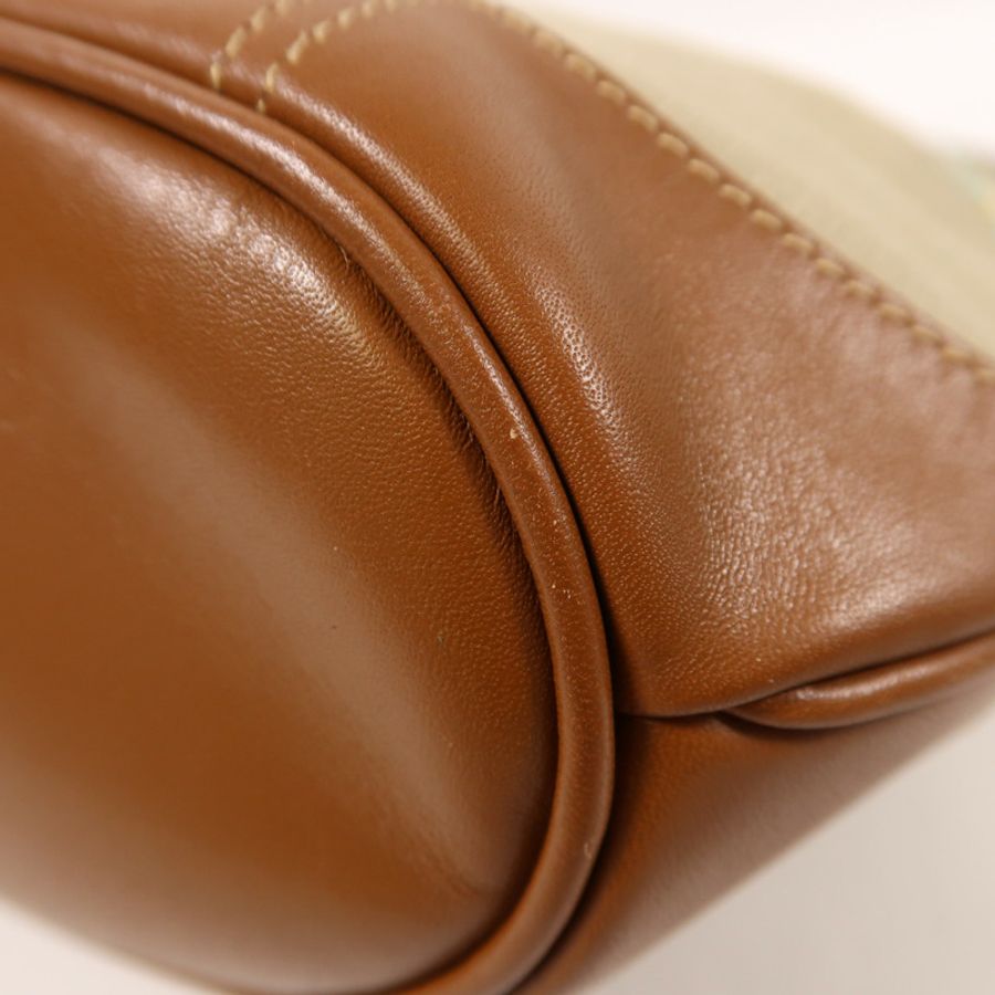 GUCCI 【激減優惠】帆布Vintage Shoulder Bag銀扣肩背袋-8