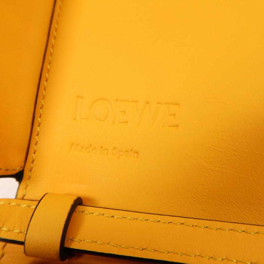 LOEWE 【激減優惠】牛皮皮革Loewe x Ken Price Heel La Palme銀扣肩背袋-6