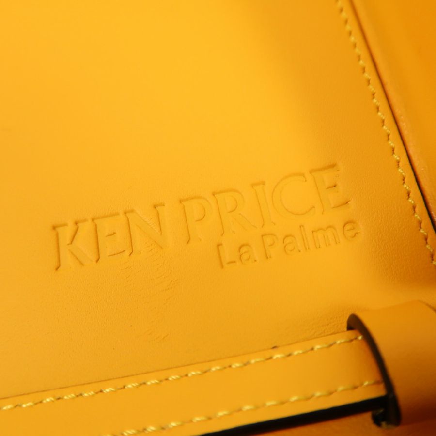 LOEWE 【激減優惠】牛皮皮革Loewe x Ken Price Heel La Palme銀扣肩背袋-7