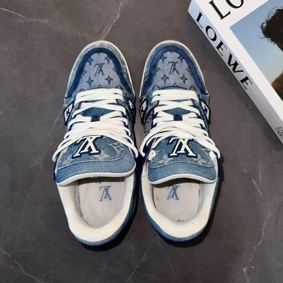 Louis Vuitton 男裝運動鞋 藍色 尺寸6/6.5/7/7.5/8/9-2