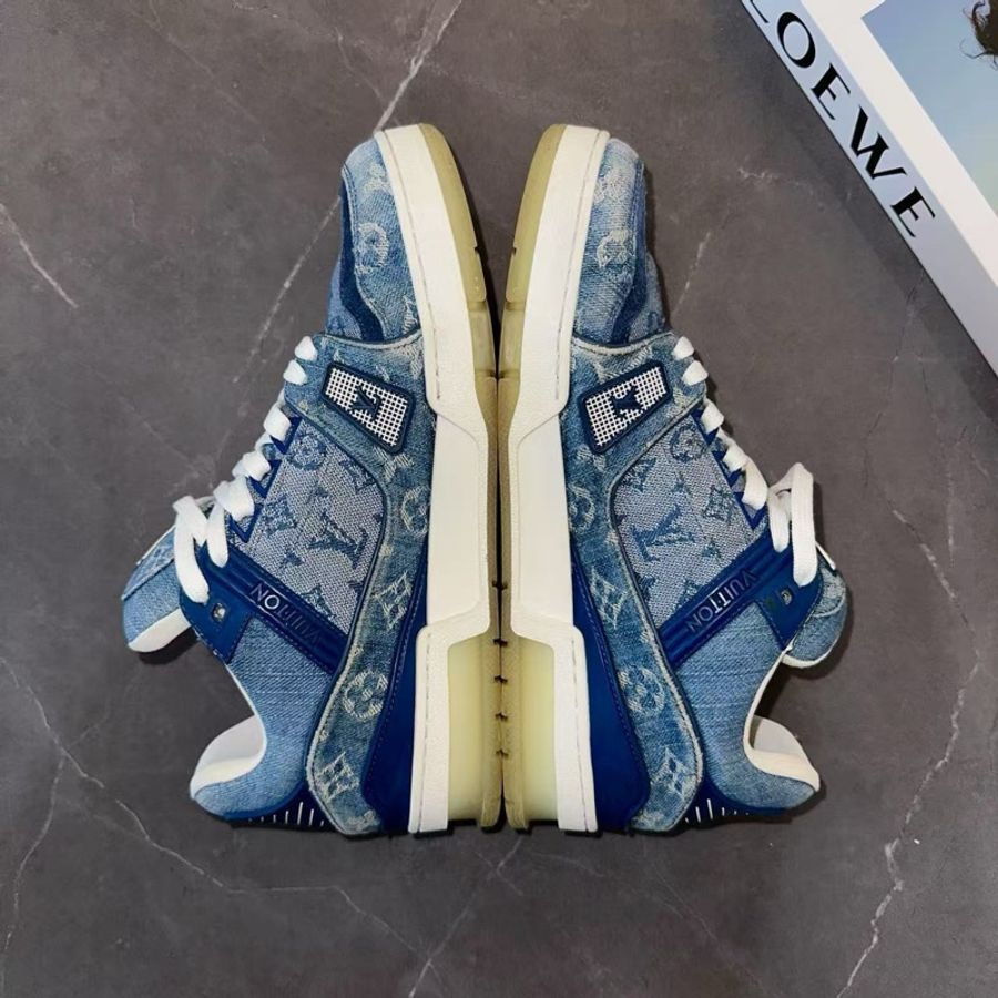 Louis Vuitton 男裝運動鞋 藍色 尺寸6/6.5/7/7.5/8/9-7
