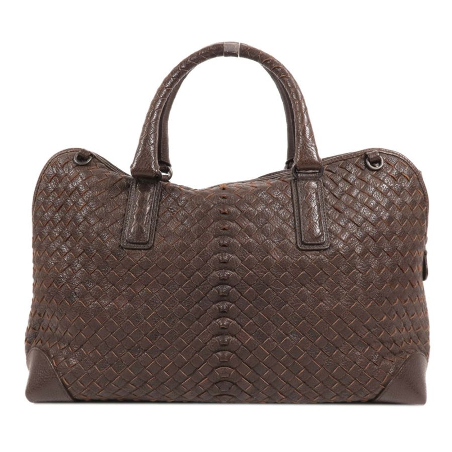 BOTTEGA VENETA 牛皮皮革2 Way Shoulder手挽肩背兩用袋-1