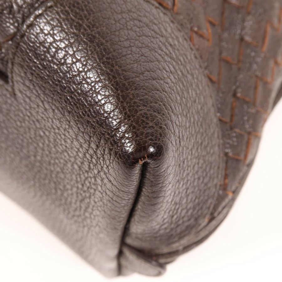 BOTTEGA VENETA 牛皮皮革2 Way Shoulder手挽肩背兩用袋-9