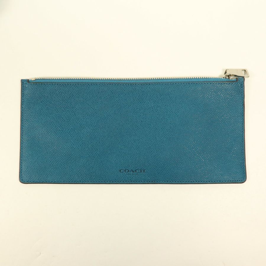 COACH 牛皮皮革Shoulder Bag銀扣肩背袋-6