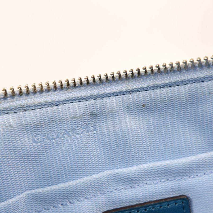 COACH 牛皮皮革Shoulder Bag銀扣肩背袋-12