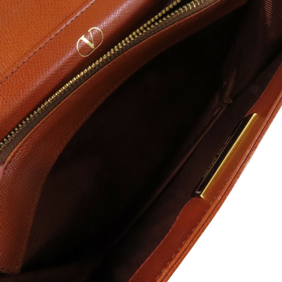 Valentino 【激減優惠】牛皮皮革2Way Shoulder Bag金扣手挽肩背兩用袋-16
