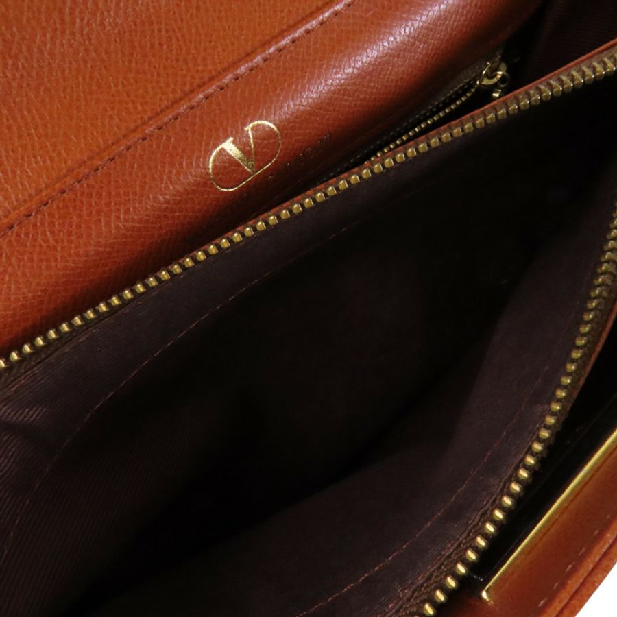 Valentino 【激減優惠】牛皮皮革2Way Shoulder Bag金扣手挽肩背兩用袋-17