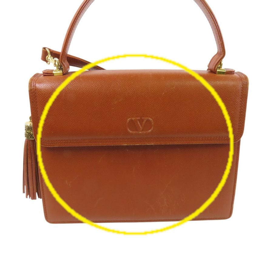 Valentino 【激減優惠】牛皮皮革2Way Shoulder Bag金扣手挽肩背兩用袋-19
