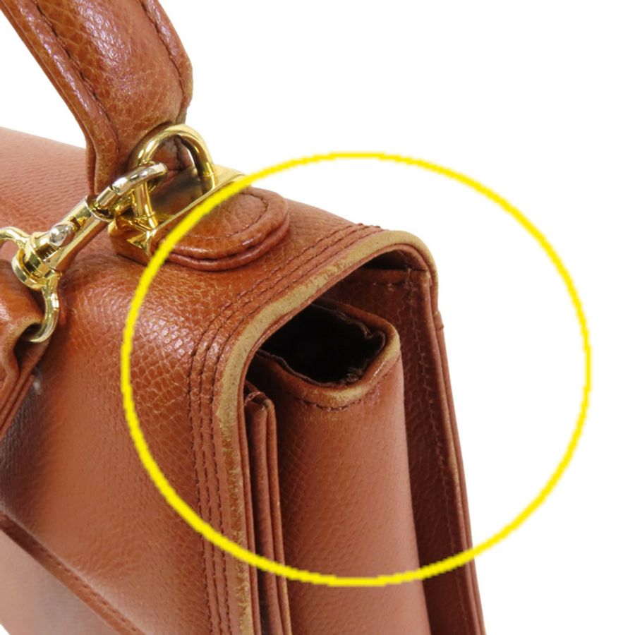 Valentino 【激減優惠】牛皮皮革2Way Shoulder Bag金扣手挽肩背兩用袋-22